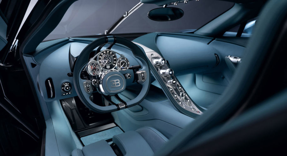 Bugatti Tourbillon: 1.800 PS, Kristallglas und Edelsteine